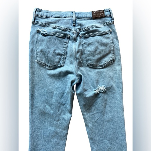 Madewell Perfect Vintage Jean Distressed High Waist Size 32 - Picture 4 of 6